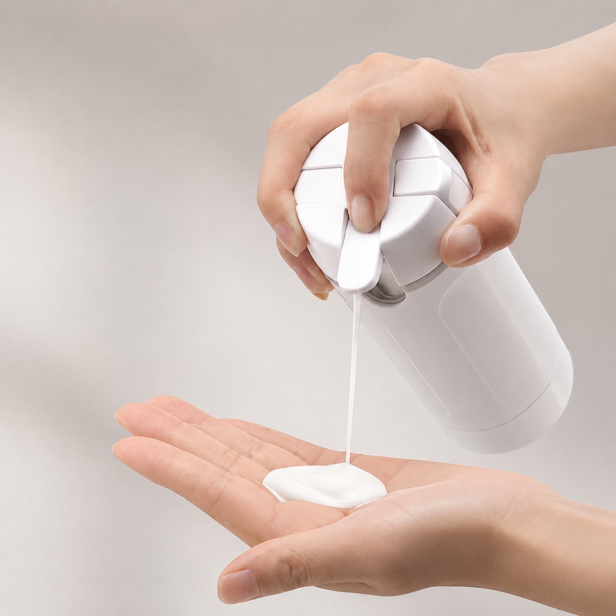 TravelFlow, 4-i-1 Rejsedispenser - Flasker til Shampoo, Lotion & Hudpleje